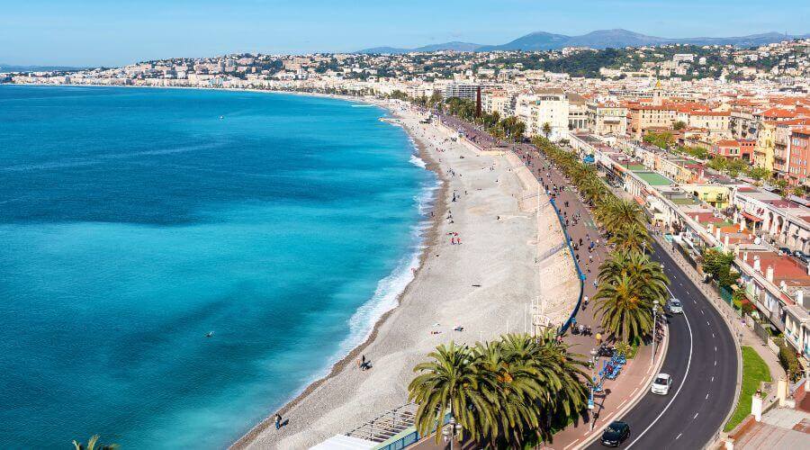 Promenade des anglais, Nice - Côte d'Azur